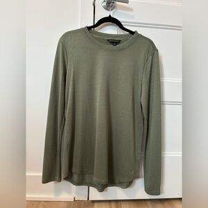 Banana Republic Sage Green Crew Neck Top